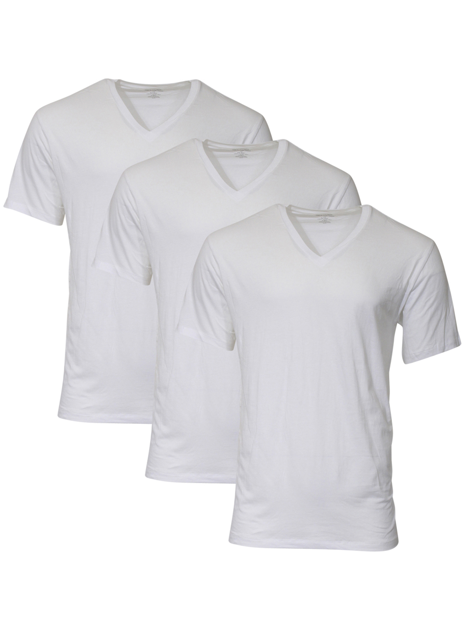 CALVIN KLEIN NB4012 COTTON CLASSIC FIT 3-PACK V-NECK T-SHIRT