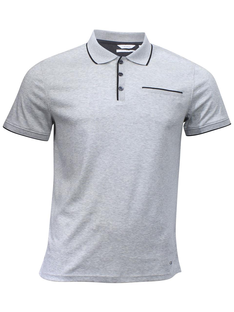 Calvin klein hotsell liquid cotton polo