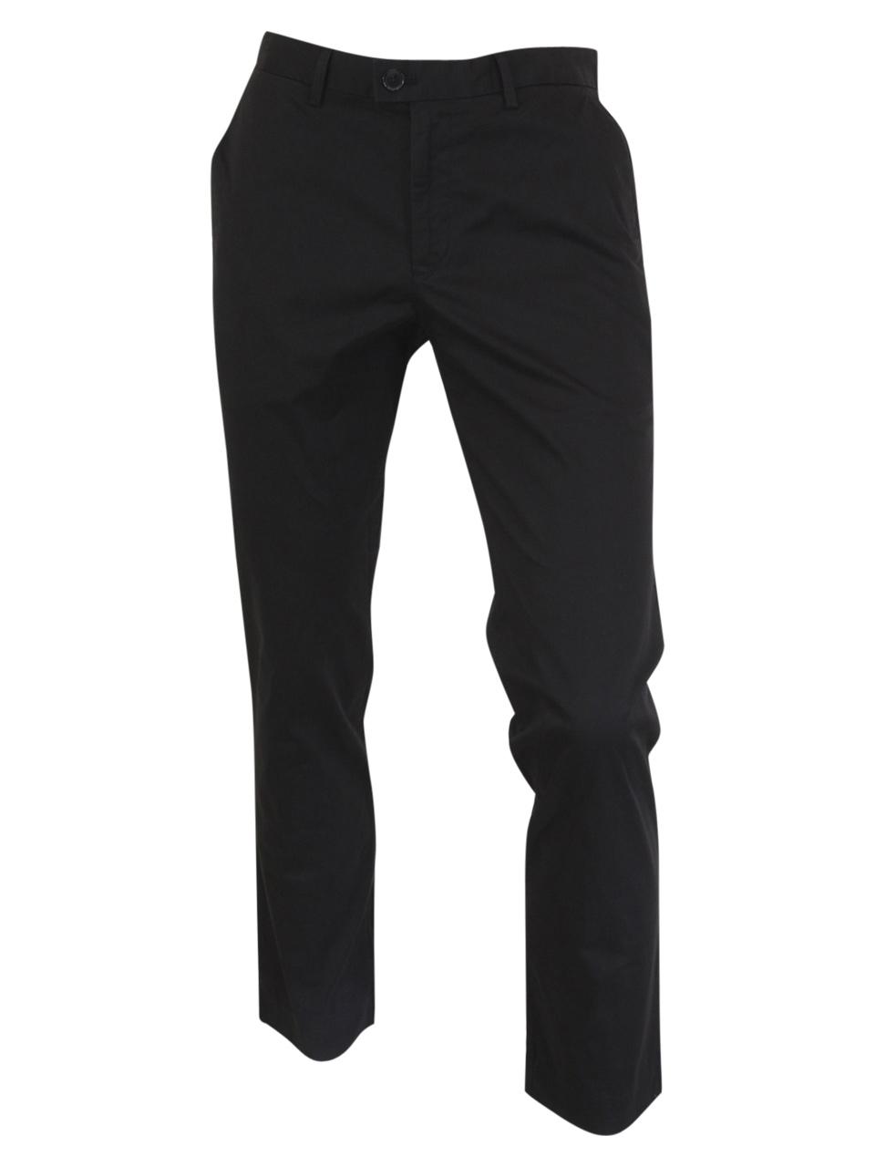 Calvin Klein Men's Slim Fit Solid Stretch Black Chino Pants Sz