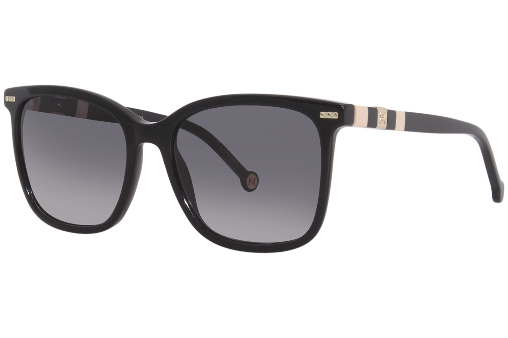 UPC 716736713519 product image for Carolina Herrera CH/0045/S 3H2/9O Sunglasses Women's Black Pink/Grey Grad. 57mm  | upcitemdb.com