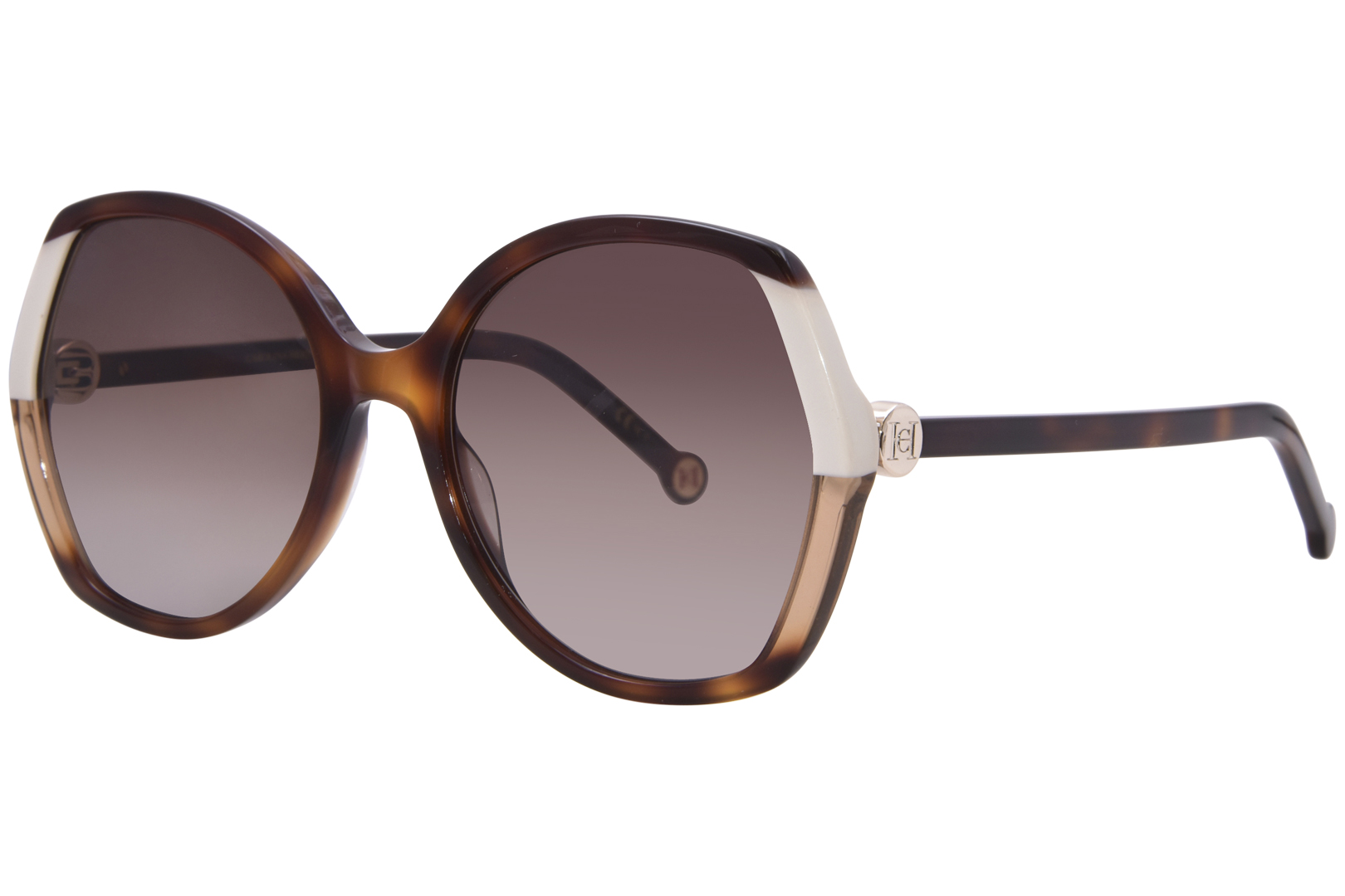 UPC 716736721347 product image for Carolina Herrera CH 0051/S C1HHA Sunglasses Women's Havana Ivory/Grey 58 20 145  | upcitemdb.com