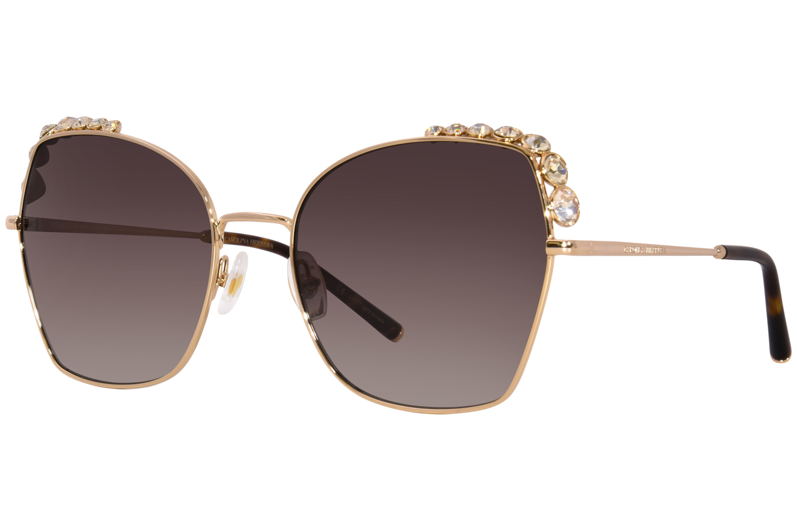 UPC 716736802206 product image for Carolina Herrera Her 0145/S 000HA Sunglasses Women's RoseGold/BrownGradient 59mm | upcitemdb.com