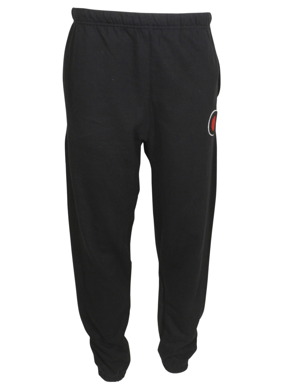 champion reverse weave black jogger sweatpants