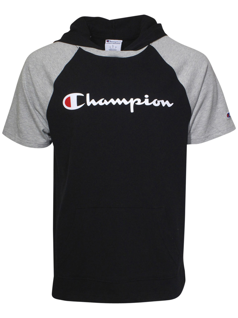 champion short sleeve hoodie