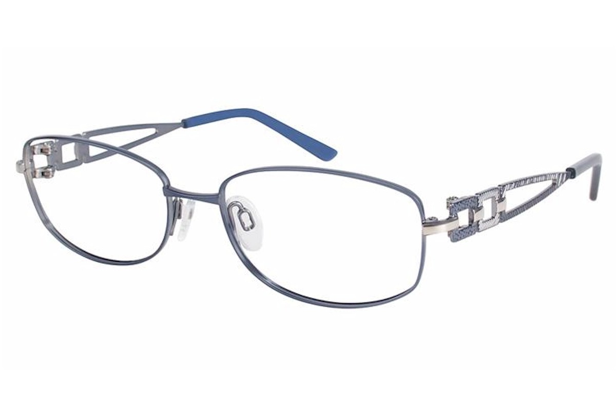 Charmant Women S Eyeglasses Ti12132 Ti 12132 Titanium Full Rim Optical Frame