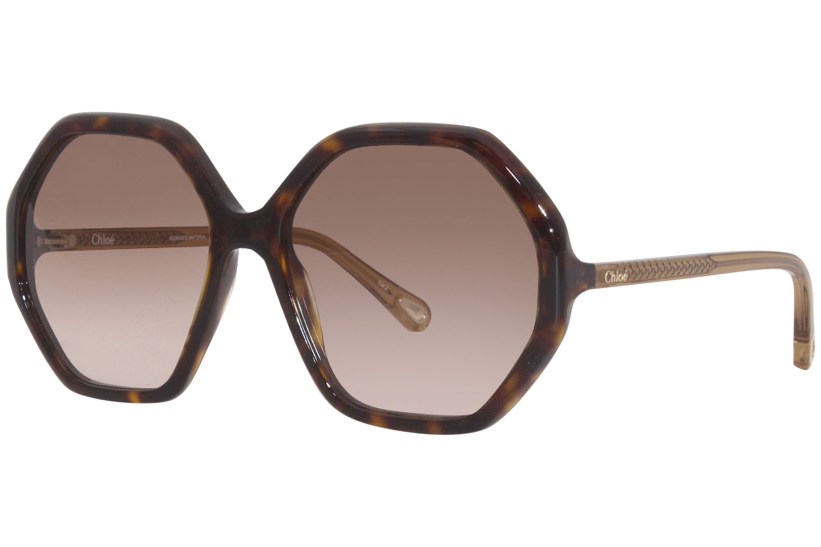 UPC 889652316277 product image for Chloe CH0008S 004 Sunglasses Women's Havana/Brown Gradient Round Shape 58 17 14  | upcitemdb.com