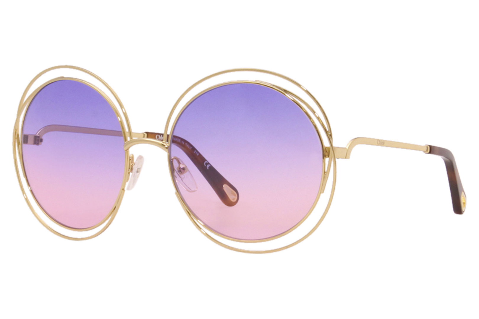 UPC 886895426602 product image for Chloe Sunglasses Women's CE114SD 861 Gold/Violet Fuchsia 59 19 140mm - Lens-59 B | upcitemdb.com