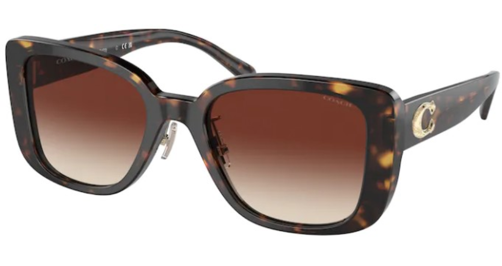 UPC 725125387262 product image for Coach CD472 HC8352 512013 Sunglasses Women's Dark Tortoise/Brown Gradient 54mm - | upcitemdb.com