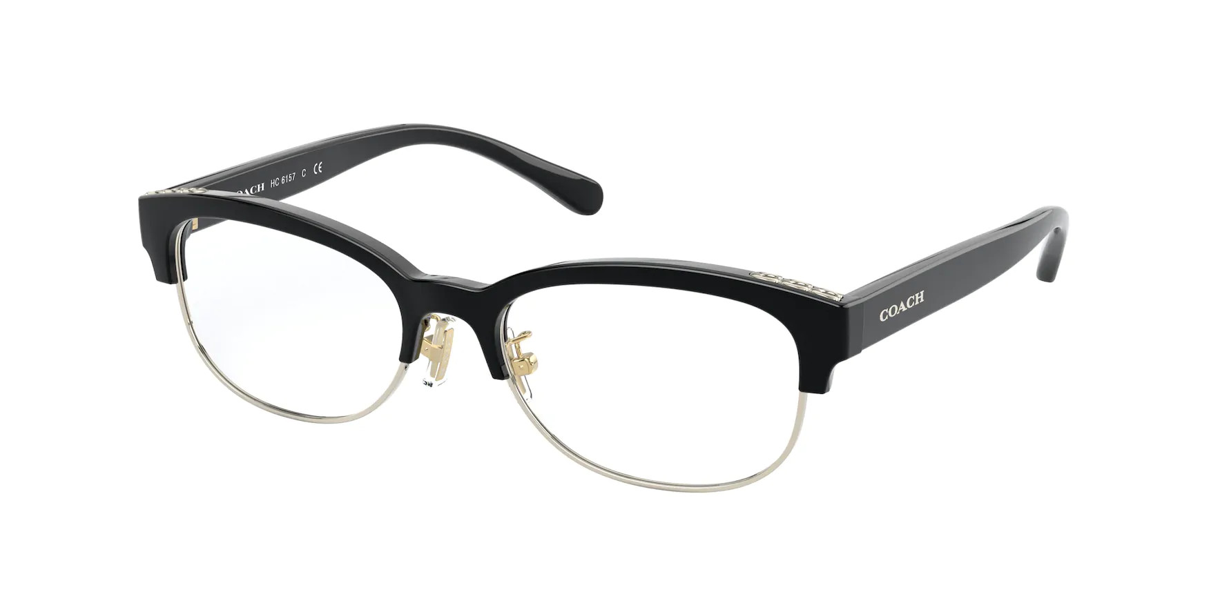 Coach Eyeglasses Women's HC6157 5450 Navy 52-17-140mm | JoyLot.com