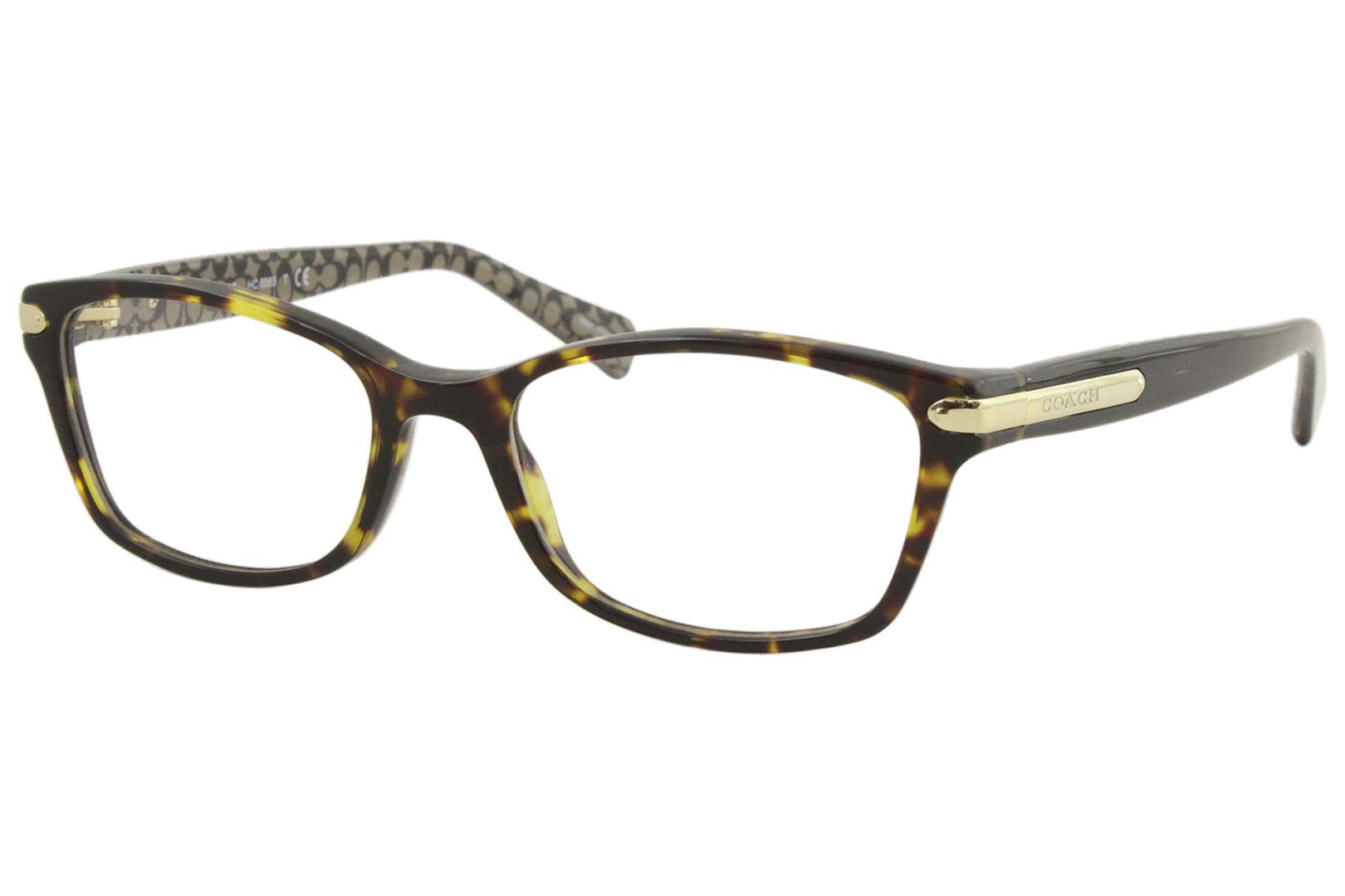 UPC 725125932172 product image for Coach HC6065 5291 Eyeglasses Women's Tortoise/Military Signt. Full Rim 51 17 135 | upcitemdb.com