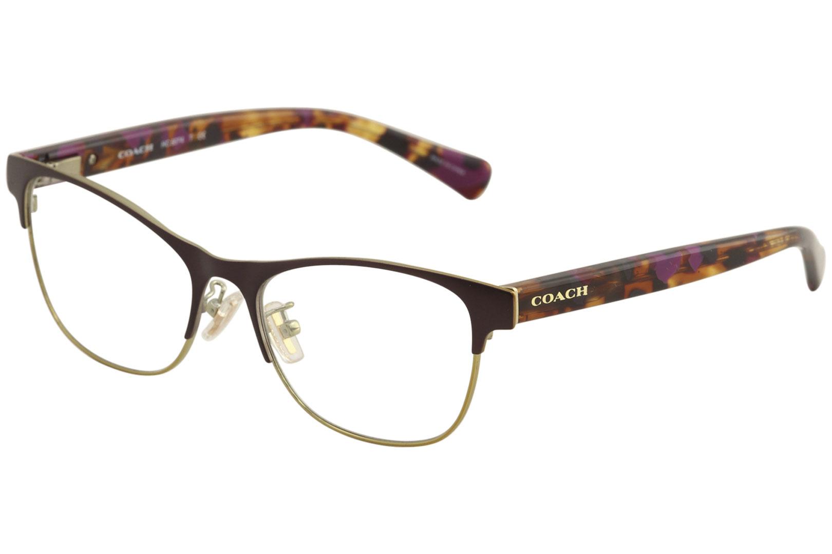 coach womens eyeglass frames