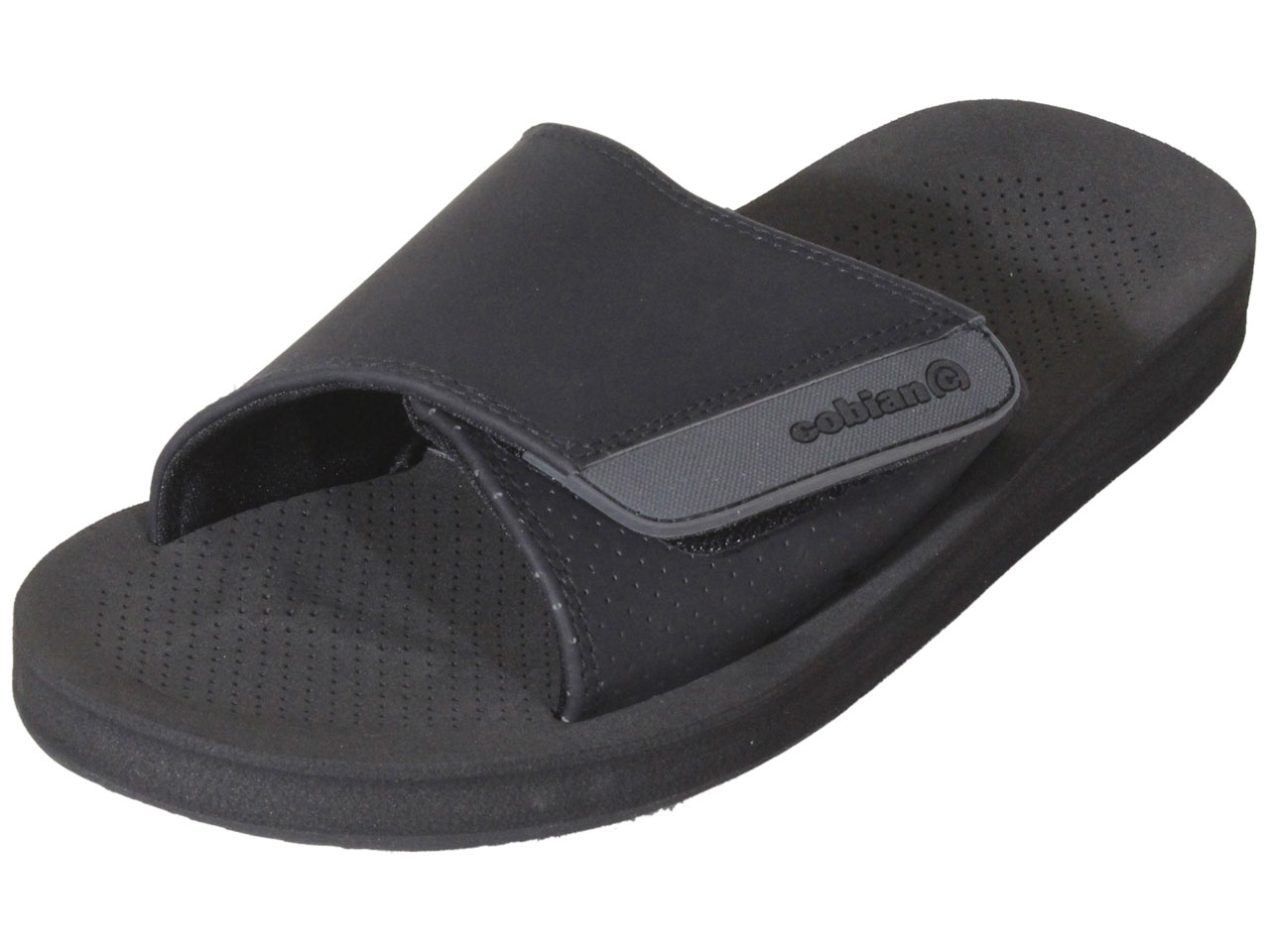 Cobian Men's Sumo-Terra Flip-Flops Black Sandal Shoes