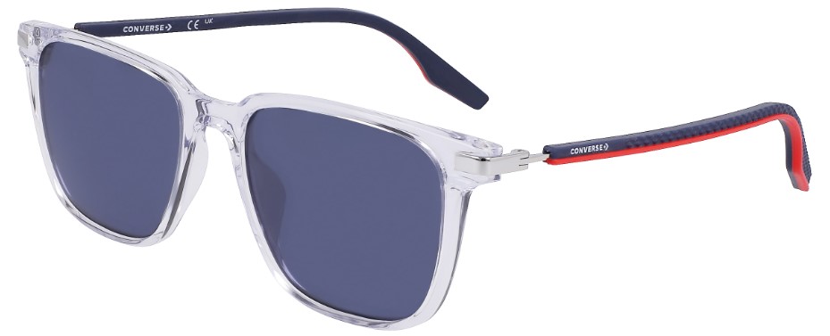 UPC 886895592246 product image for Converse North End CV543S 970 Sunglasses Crystal Clear Square Shape 54 18 140 -  | upcitemdb.com