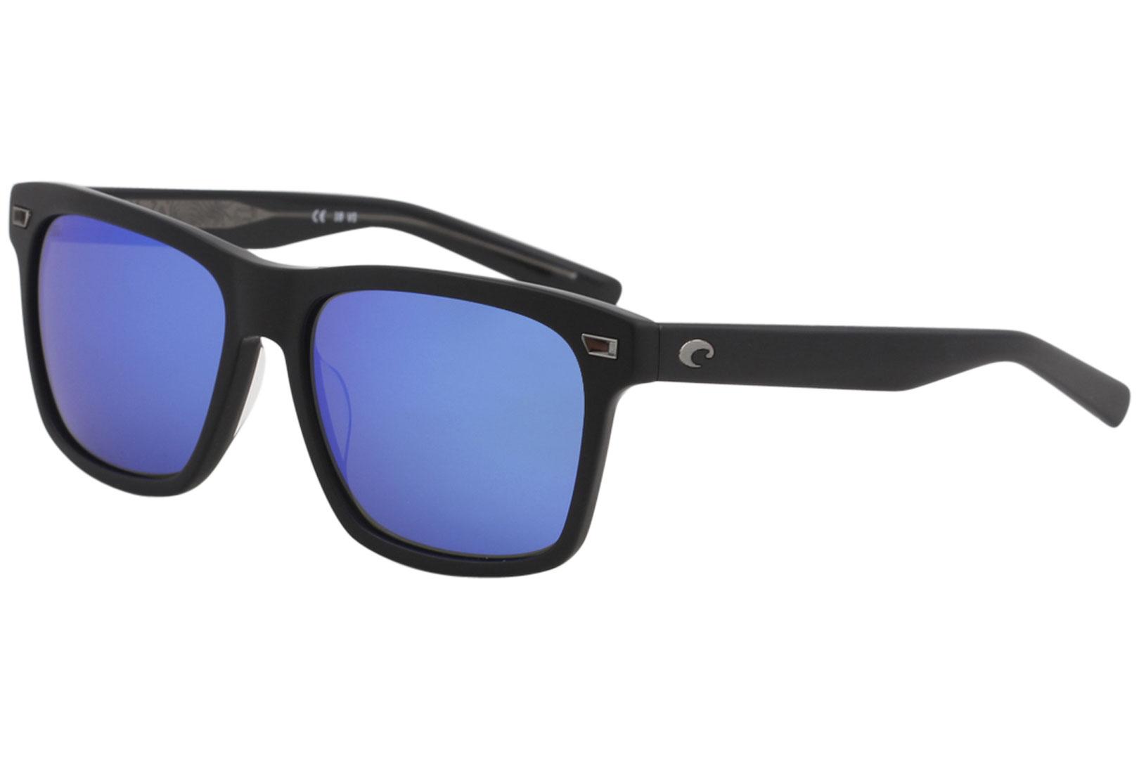 UPC 097963776271 product image for Costa Del Mar Men's Aransas Fashion Square Polarized Sunglasses - Black - Lens-5 | upcitemdb.com