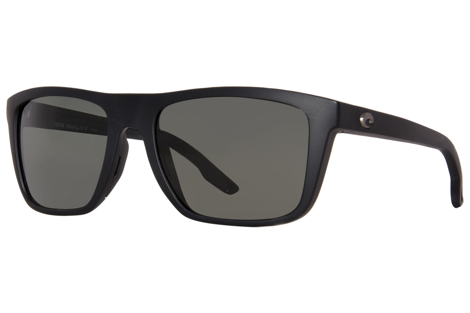 UPC 097963956994 product image for Costa Del Mar Polarized Mainsail 06S9107 03 Sunglasses Men's Matte Black/Grey -  | upcitemdb.com