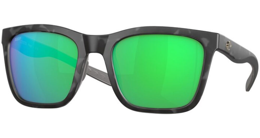 UPC 097963812993 product image for Costa Del Mar Polarized Panga 06S9037 11 Sunglasses Women's Matte Grey/Green - L | upcitemdb.com