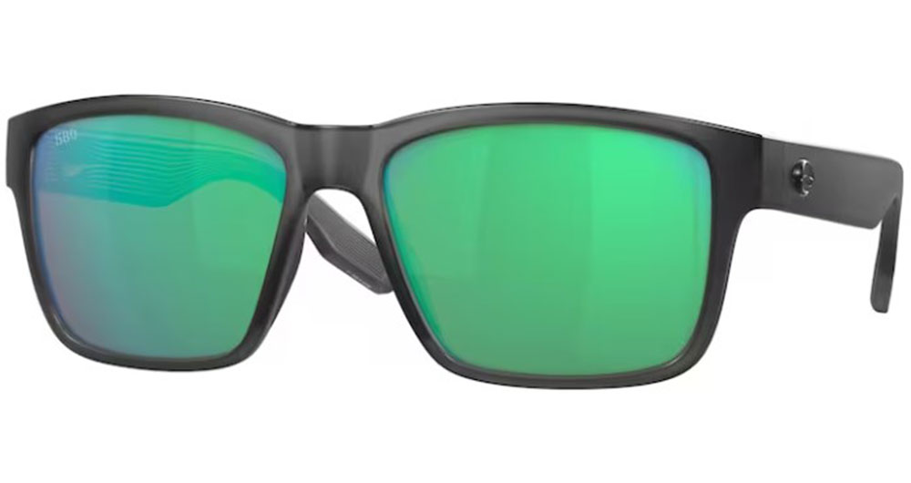 UPC 097963911047 product image for Costa Del Mar Polarized Paunch 06S9049 04 Sunglasses Men's Smoke Crystal/Green - | upcitemdb.com