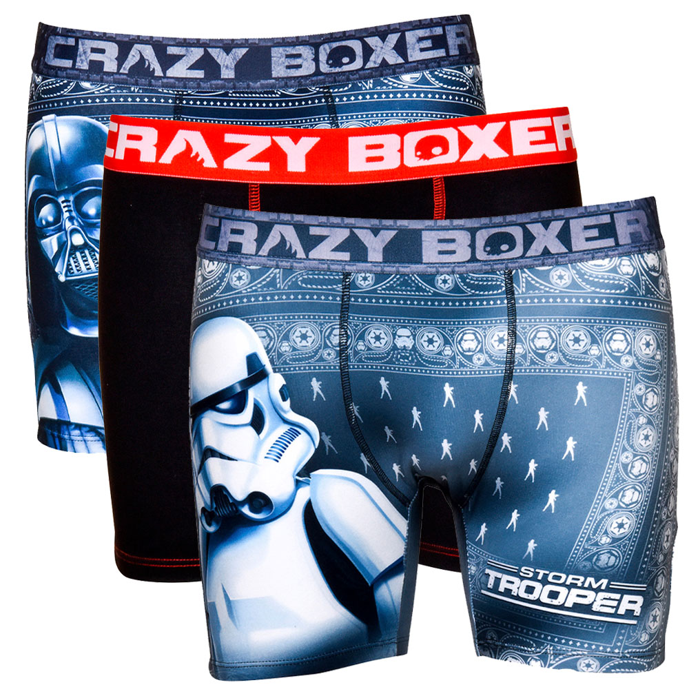 CRAZYBOXER Star Wars Darth Vader Men's Boxer Briefs