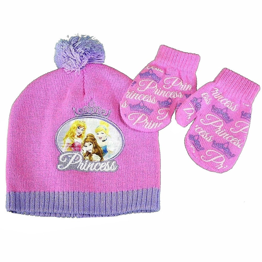 toddler girl hat and mittens