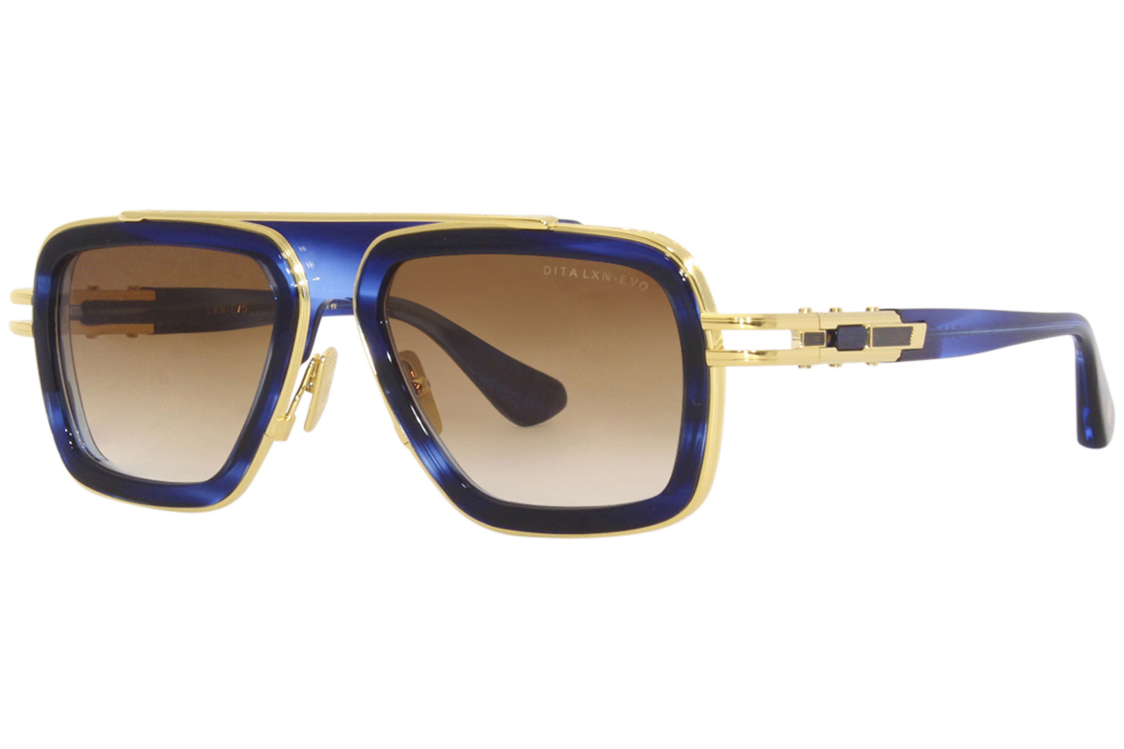 Dita Lxn-Evo DTS403 A-03 Sunglasses Men's Blue/Gold/Brown/Clear ...