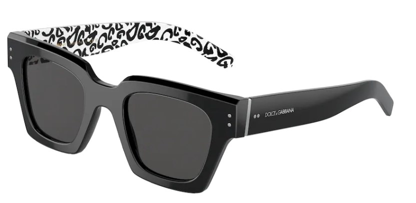 EAN 8056597713559 product image for Dolce & Gabbana DG4413 337440 Sunglasses Men's White/Grey Mirror Black 48mm - Le | upcitemdb.com