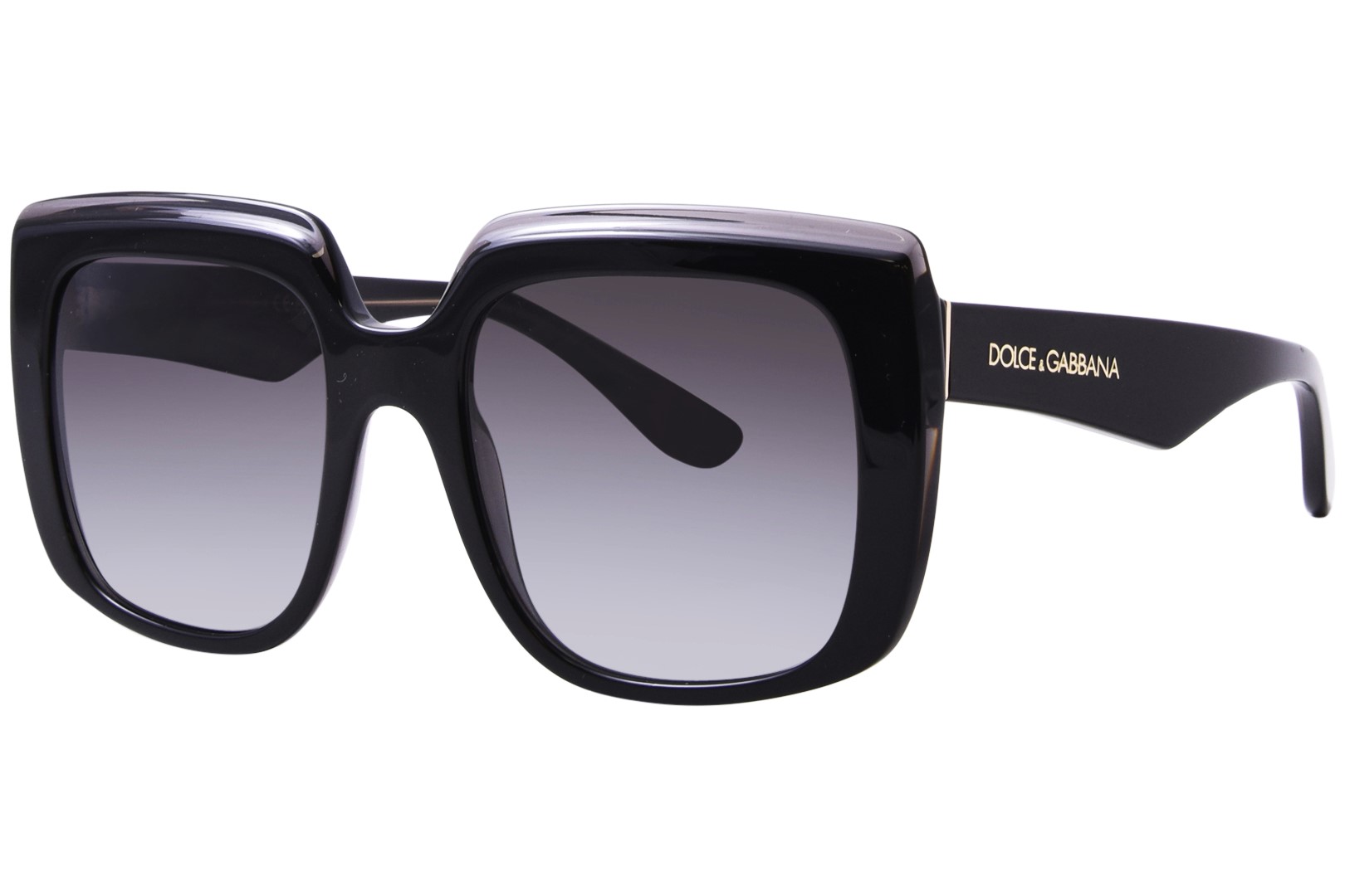 EAN 8056597715317 product image for Dolce & Gabbana DG4414 501/8G Sunglasses Women's Black/Grey Gradient 54 20 145mm | upcitemdb.com