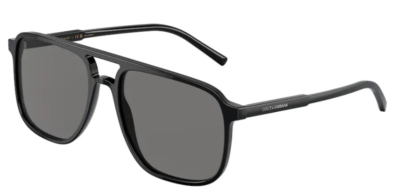 EAN 8056597758277 product image for Dolce & Gabbana DG4423 501/81 Sunglasses Men's Black/Polarized Grey 58 18 145mm  | upcitemdb.com