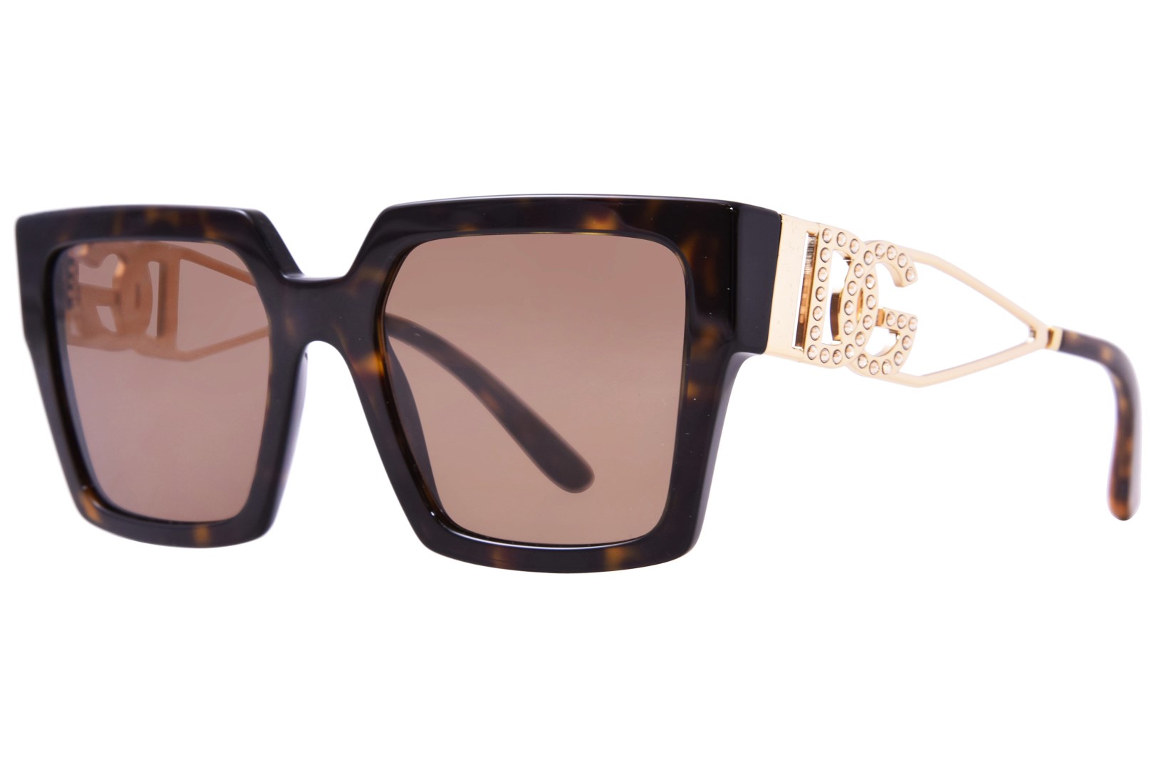 EAN 8056597946681 product image for Dolce & Gabbana DG4446B 502/73 Sunglasses Women's Havana/Dark Brown 53mm - Lens- | upcitemdb.com