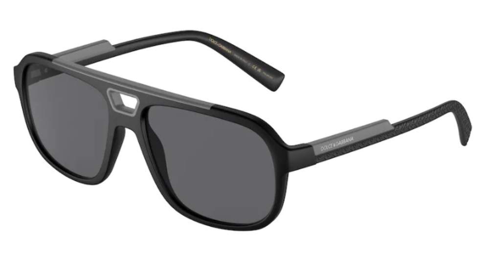 EAN 8056597759106 product image for Dolce & Gabbana DG6179 25281 Sunglasses Men's Matte/Black/Polarized Grey 58mm -  | upcitemdb.com