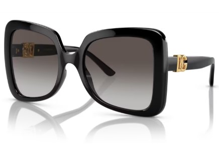 EAN 8056597948623 product image for Dolce & Gabbana DG6193U 501/8G Sunglasses Women's Black/Grey Gradient 56 21 145  | upcitemdb.com