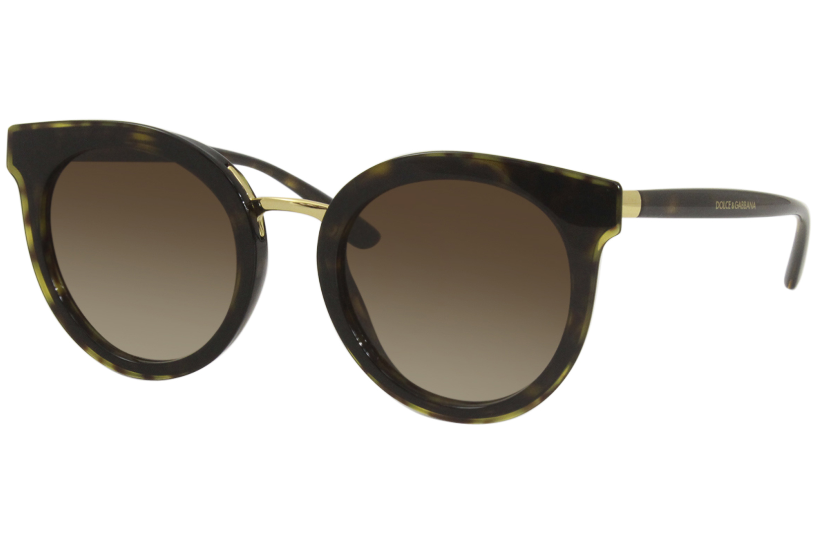 Dolce & Gabbana Women's D&G DG4371 DG/4371 Fashion Round Sunglasses ...