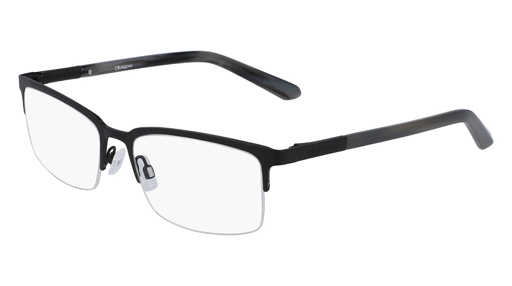 Dragon DR2014 Eyeglasses Men's Semi Rim Rectangle Shape | JoyLot.com