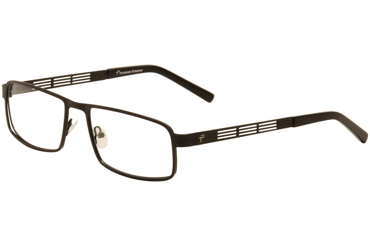 UPC 810020020083 product image for Fatheadz Men's Dividend FB00197 FB/00197 Full Rim Optical Frame - Black - Lens 6 | upcitemdb.com