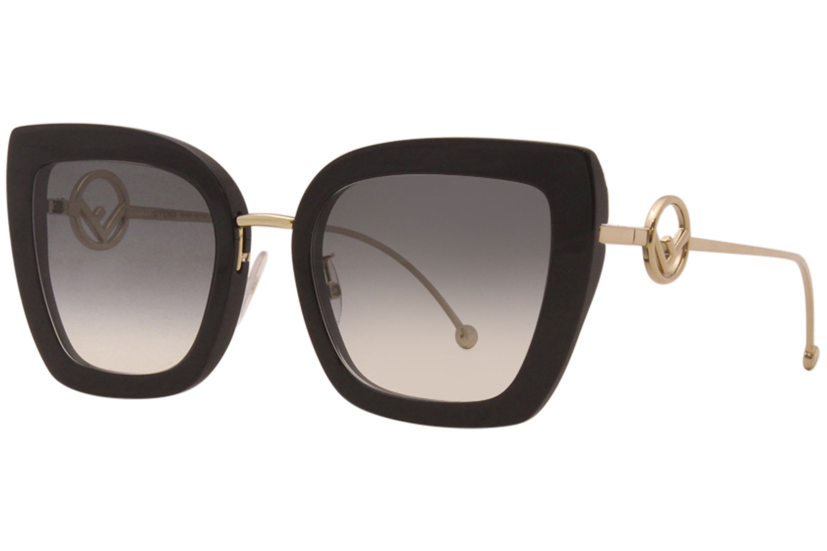 Fendi F Is Cat-eye Acetate And Metal Sunglasses