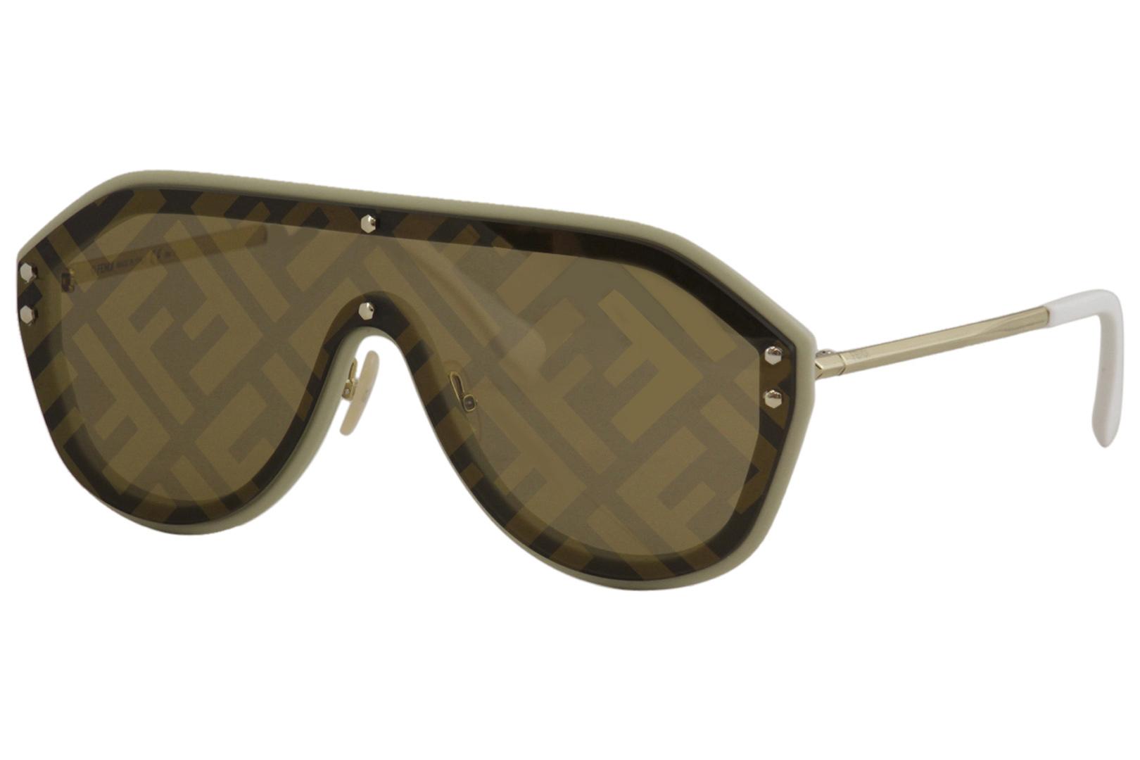 Fendi FF 0382S Shield Sunglasses