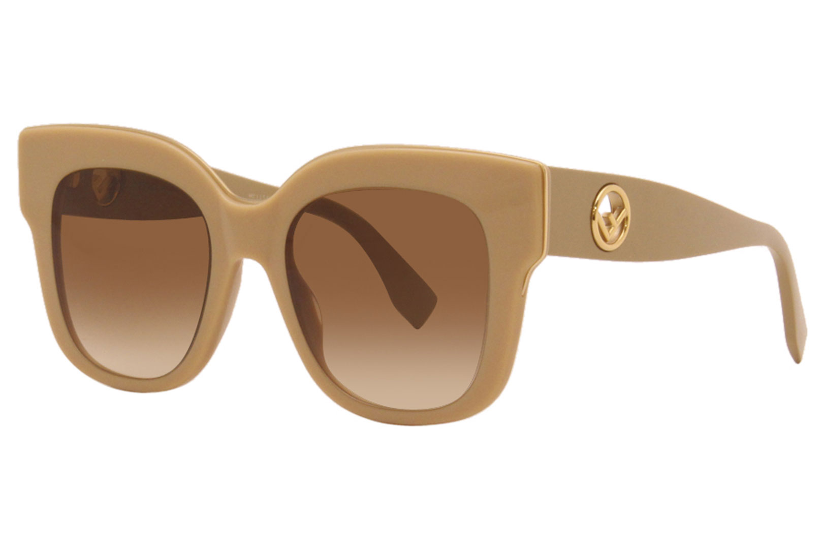 Fendi popular Brown FF women Sunglasses