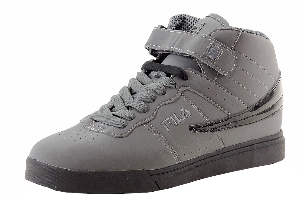 Grey fila shop high tops