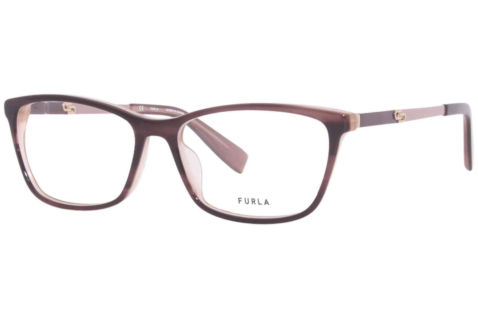 UPC 190605315934 product image for Furla Eyeglasses Frame Women's VFU494 0XAW Plum 54 15 140 - Purple - Lens-54 Bri | upcitemdb.com