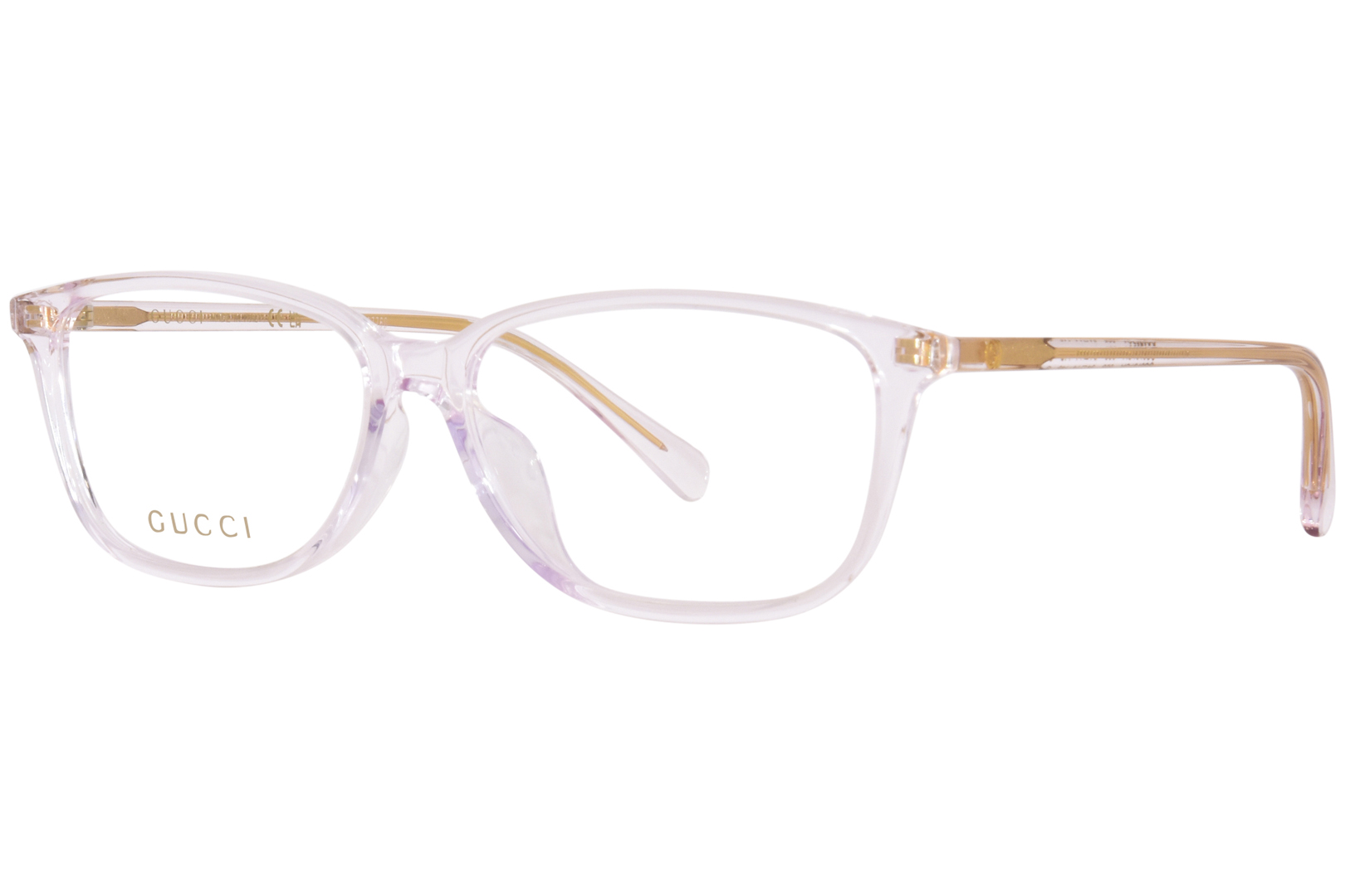 UPC 889652411385 product image for Gucci GG0757OA 005 Eyeglasses Women's Pink Full Rim Rectangle Shape 54 14 145 -  | upcitemdb.com