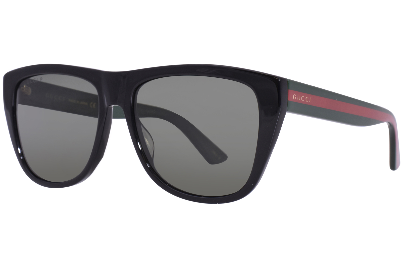 Gucci GG0341S BLACK/GREY 56/17/150 men Sunglasses at Amazon Men's Clothing  store