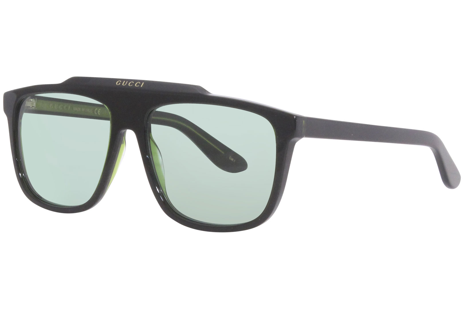  Gucci GG 0010 S- 001 BLACK/GREY Sunglasses,male, 58-16-145 :  Clothing, Shoes & Jewelry