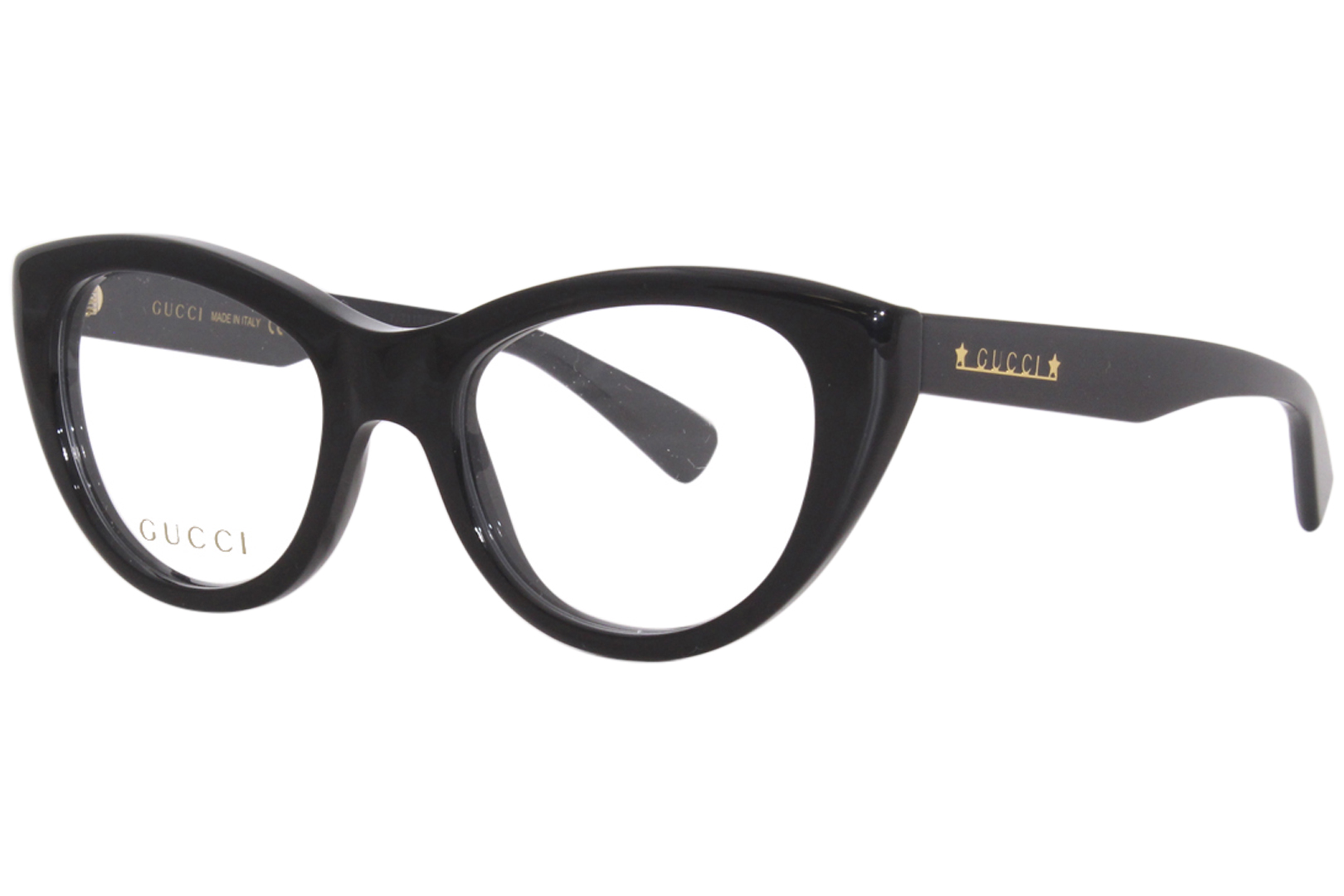 UPC 889652391793 product image for Gucci GG1172O 001 Eyeglasses Women's Black Full Rim Cat Eye 48 19 145 - Lens-48  | upcitemdb.com