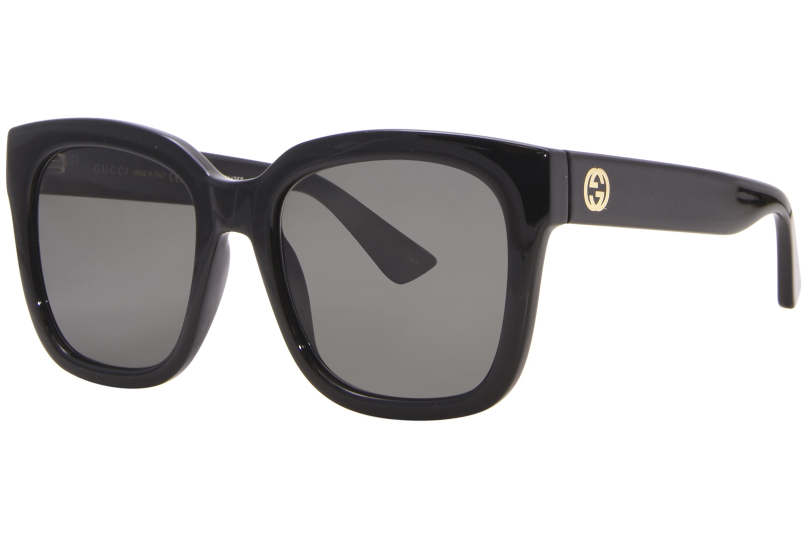 UPC 889652412887 product image for Gucci GG1338SK 001 Sunglasses Women's Black/Smoke Square Shape 54 19 145 - Lens- | upcitemdb.com