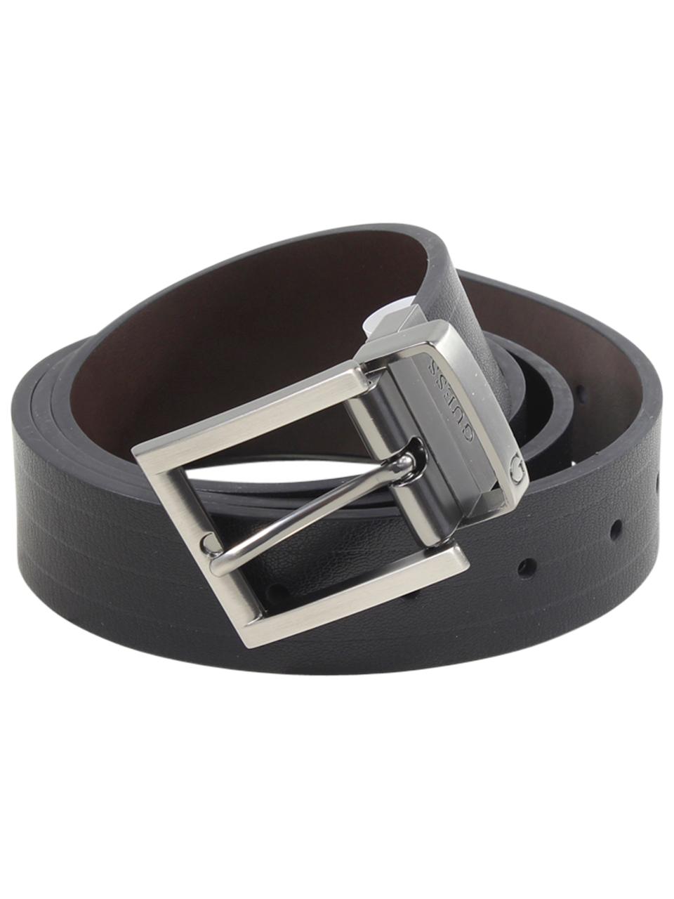 Guess men's leather belt best sale