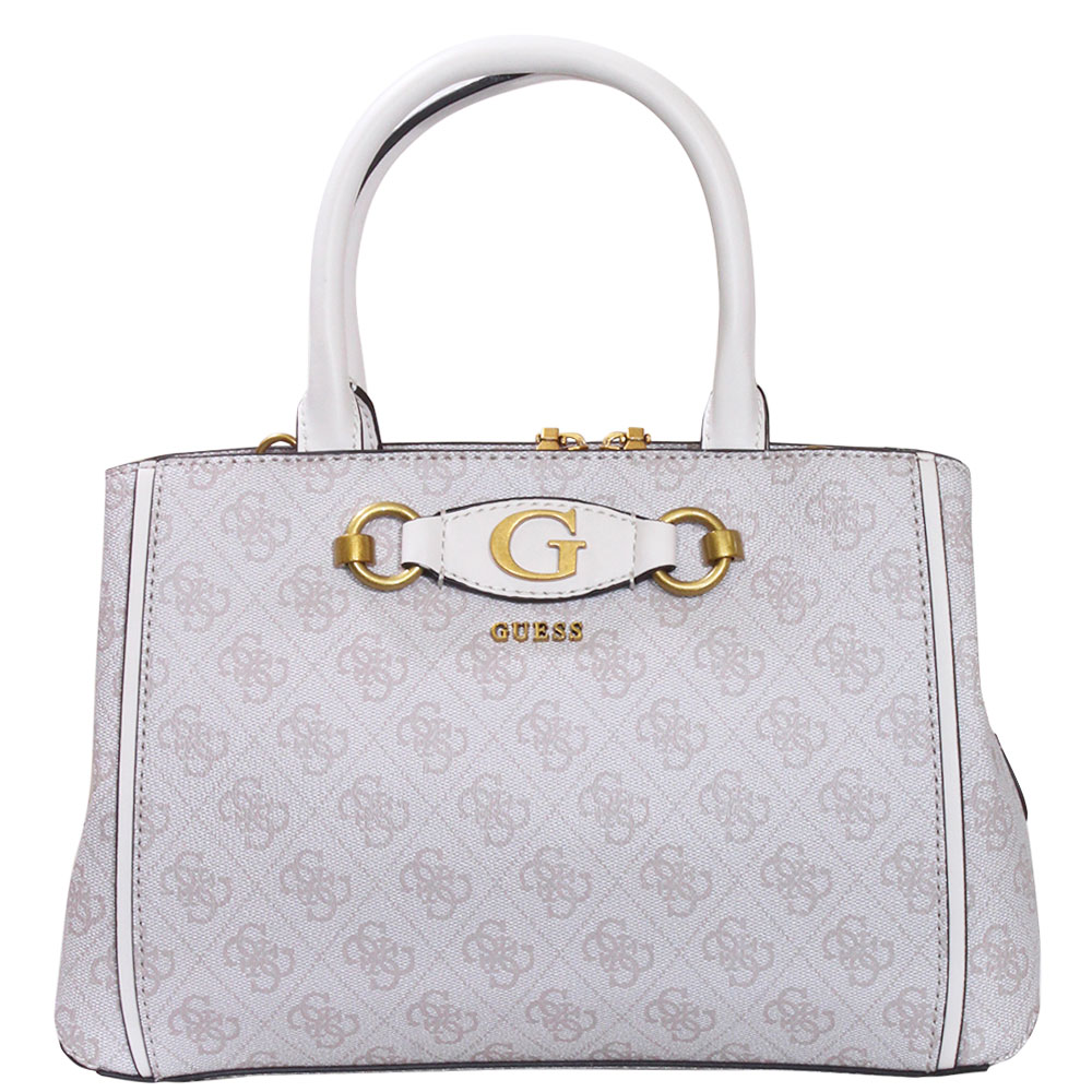 Guess G Logo Print Satchel Crossbody Bag Handbag Purse - White Multi - Guess  bag - | Fash Brands