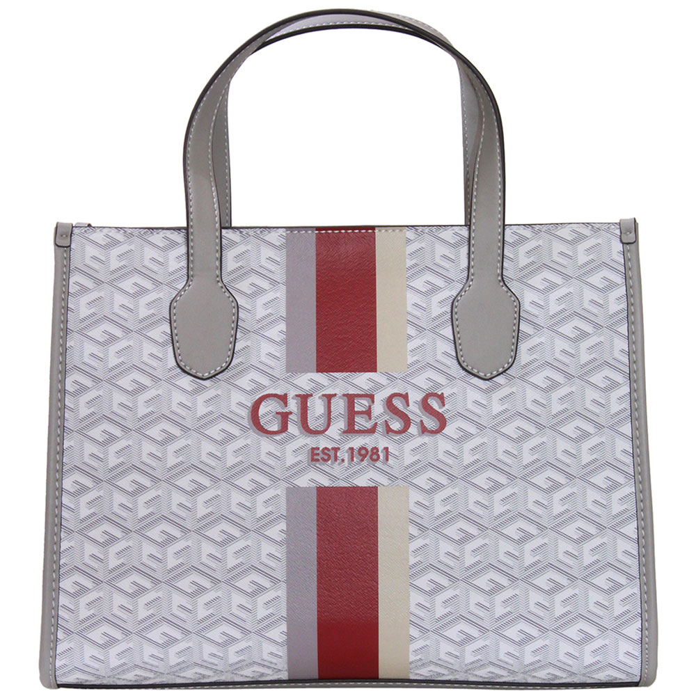  GUESS Silvana 2 Compartment Mini Tote, Black : Clothing, Shoes  & Jewelry