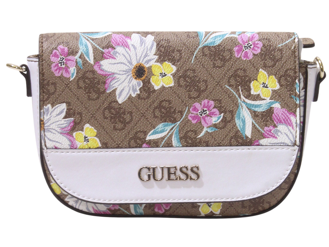 Guess Handbags : Buy Guess KHATIA TOP ZIP SHOULDER BAG Pink Handbags Online