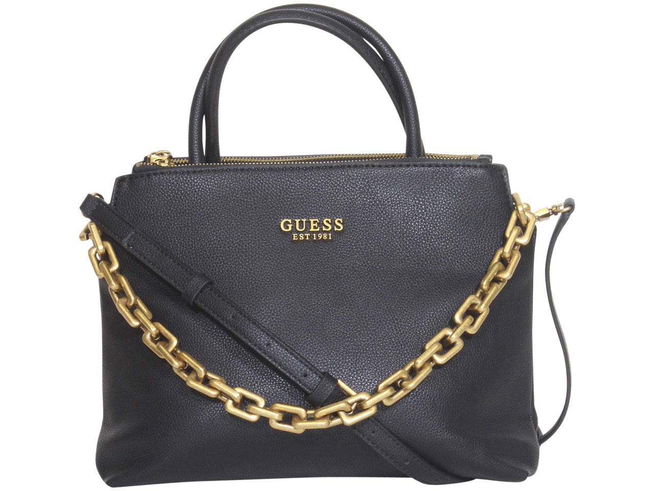 Guess Turin Tri Compartment Satchel