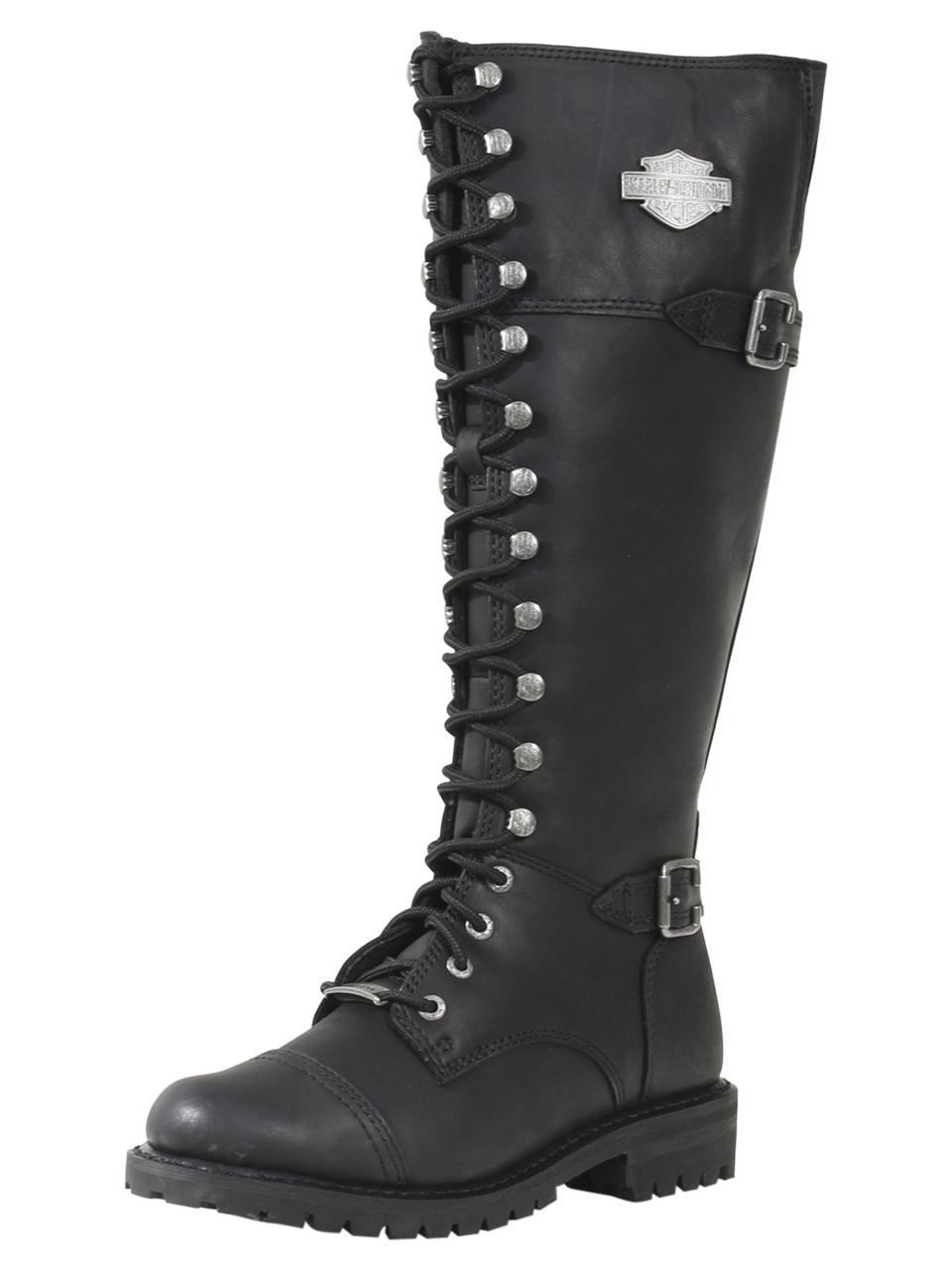 Harley-Davidson Women's Beechwood Motorcycle Boots Shoes | JoyLot.com