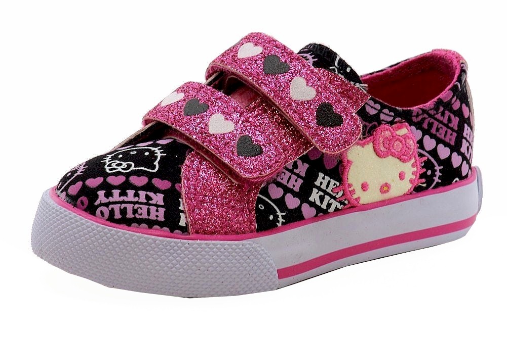 Hello Kitty Girl's HK Lil Gail Fashion Sneakers Shoes | JoyLot.com